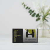 Visitekaartjes voor professionele services (Staand voorkant)