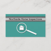 Visitekaartjes voor professionele thuisinspectie (Voorkant)