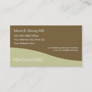 Visitekaartjes voor psychiaters
