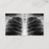 Visitekaartjes voor radiologie Medische beeldbewer (Achterkant)