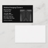 Visitekaartjes voor radiologische medische beeldvo (Voorkant / Achterkant)