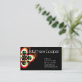 Visitekaartjes voor regenboogogen (Staand voorkant)