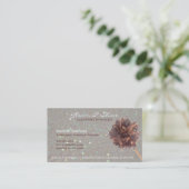 Visitekaartjes voor reinigingsservice (Staand voorkant)