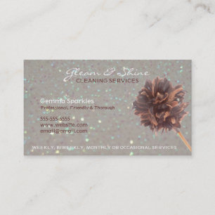 Visitekaartjes voor reinigingsservice