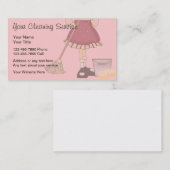 Visitekaartjes voor reinigingsservice (Voorkant / Achterkant)