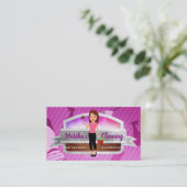 Visitekaartjes voor reinigingsservice (Staand voorkant)