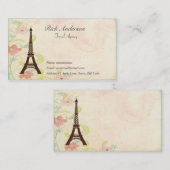 Visitekaartjes voor reisbureaus - Eiffeltoren (Voorkant / Achterkant)
