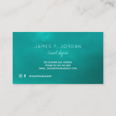 Visitekaartjes voor reisbureaus voor zomerfeestdag (Achterkant)