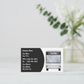 Visitekaartjes voor reizen (Staand voorkant)