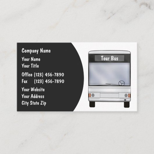 Visitekaartjes voor reizen (Voorkant)