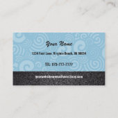 Visitekaartjes voor reparatie van auto's (Achterkant)