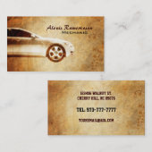 Visitekaartjes voor reparatie van auto's (Voorkant / Achterkant)