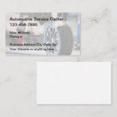 Visitekaartjes voor reparatie van auto's (Voorkant / Achterkant)