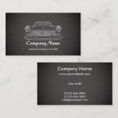 Visitekaartjes voor reparatie van autowrakken (Voorkant / Achterkant)