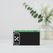 Visitekaartjes voor reparatie van telefoon (Staand voorkant)