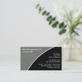 Visitekaartjes voor risicobeheer (Staand voorkant)