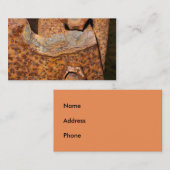 Visitekaartjes voor roestkogels en schroeven (Voorkant / Achterkant)