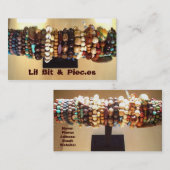 Visitekaartjes voor samengevoegde kralen (Voorkant / Achterkant)