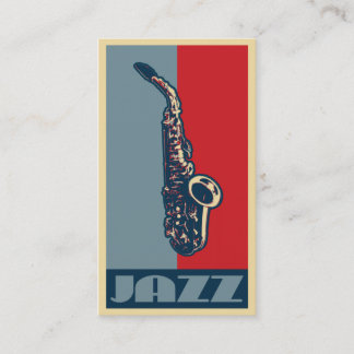 Visitekaartjes voor saxofonisten