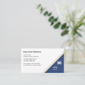 Visitekaartjes voor schaderegelaar (Staand voorkant)