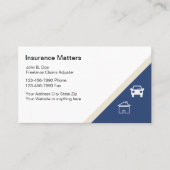 Visitekaartjes voor schaderegelaar (Voorkant)