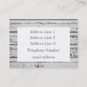 Visitekaartjes voor schilder en decorator (Achterkant)