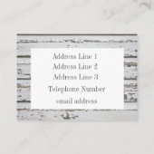 Visitekaartjes voor schilder en decorator (Achterkant)