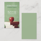 Visitekaartjes voor schoolonderricht (Voorkant / Achterkant)