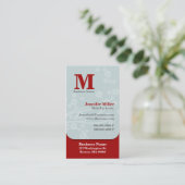 Visitekaartjes voor schoonheid en salon (Staand voorkant)