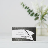 Visitekaartjes voor schrijfmachine (Staand voorkant)