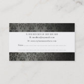 Visitekaartjes voor schrijfmachine (Achterkant)