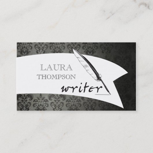 Visitekaartjes voor schrijfmachine (Voorkant)