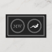 visitekaartjes voor "Silent Movie" (Voorkant)