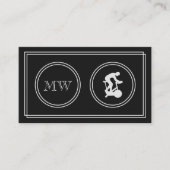 visitekaartjes voor "Silent Movie" Centrifugeren (Voorkant)