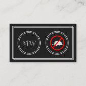 visitekaartjes voor 'Silent Movie' Pest Control (Voorkant)