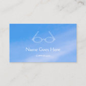 visitekaartjes voor "Sky" Opticien (Voorkant)