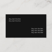 Visitekaartjes voor sleepdiensten voor motorvoertu (Achterkant)