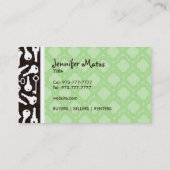 Visitekaartjes voor Slogans voor Estate Agent (Achterkant)