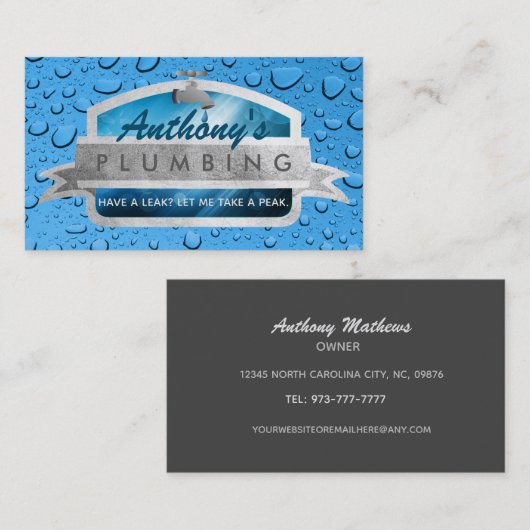 Visitekaartjes voor snoepjespannen (Voorkant / Achterkant)