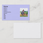 Visitekaartjes voor snoeppaarden (Voorkant / Achterkant)