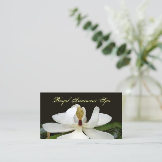 Visitekaartjes voor spa-kaarten (Staand voorkant)