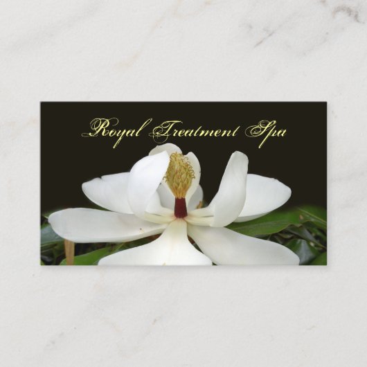 Visitekaartjes voor spa-kaarten (Voorkant)