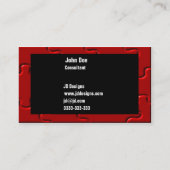 Visitekaartjes voor speciale effecten (Achterkant)