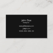 Visitekaartjes voor speciale effecten (Achterkant)