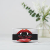 Visitekaartjes voor speciale effecten makeup-artie (Staand voorkant)