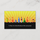 Visitekaartjes voor staafborden (Achterkant)