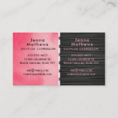 Visitekaartjes voor stellen (Achterkant)