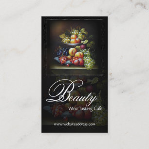 Visitekaartjes voor  stilstaand fruitontwerp