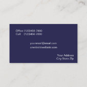 Visitekaartjes voor storm Shutters (Achterkant)