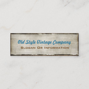 Visitekaartjes voor  structuurstijl